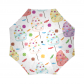InterestPrint Cotton Candy Lollipop Emojis Foldable Travel Rain Umbrella